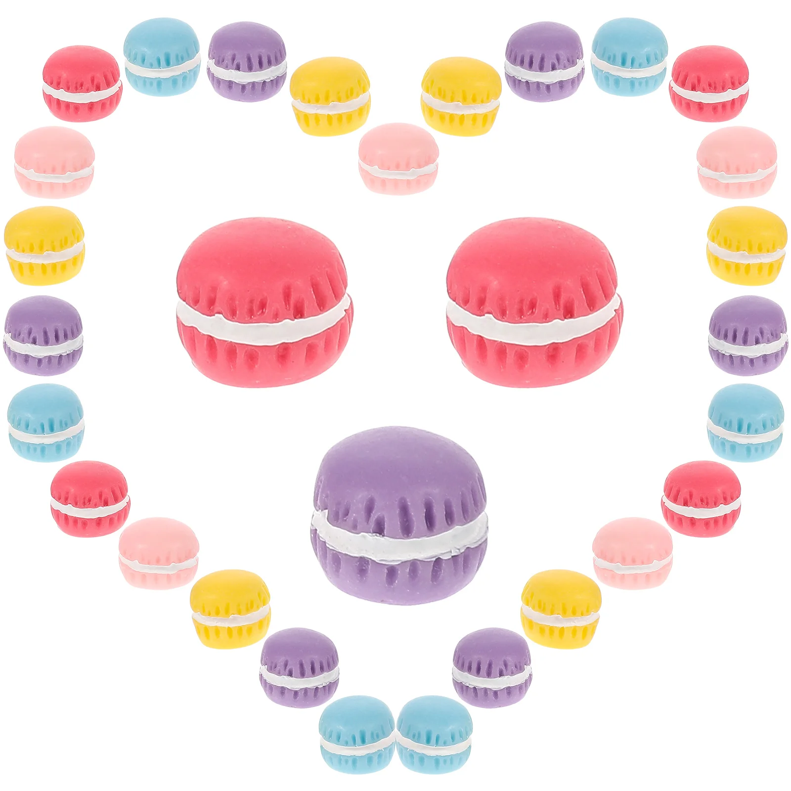 

Macaron Flatback Charms Charm Resin Jewelry Embellishments Making Candy Scrapbookingcasecabochonscake Lollipop Accessories Diy