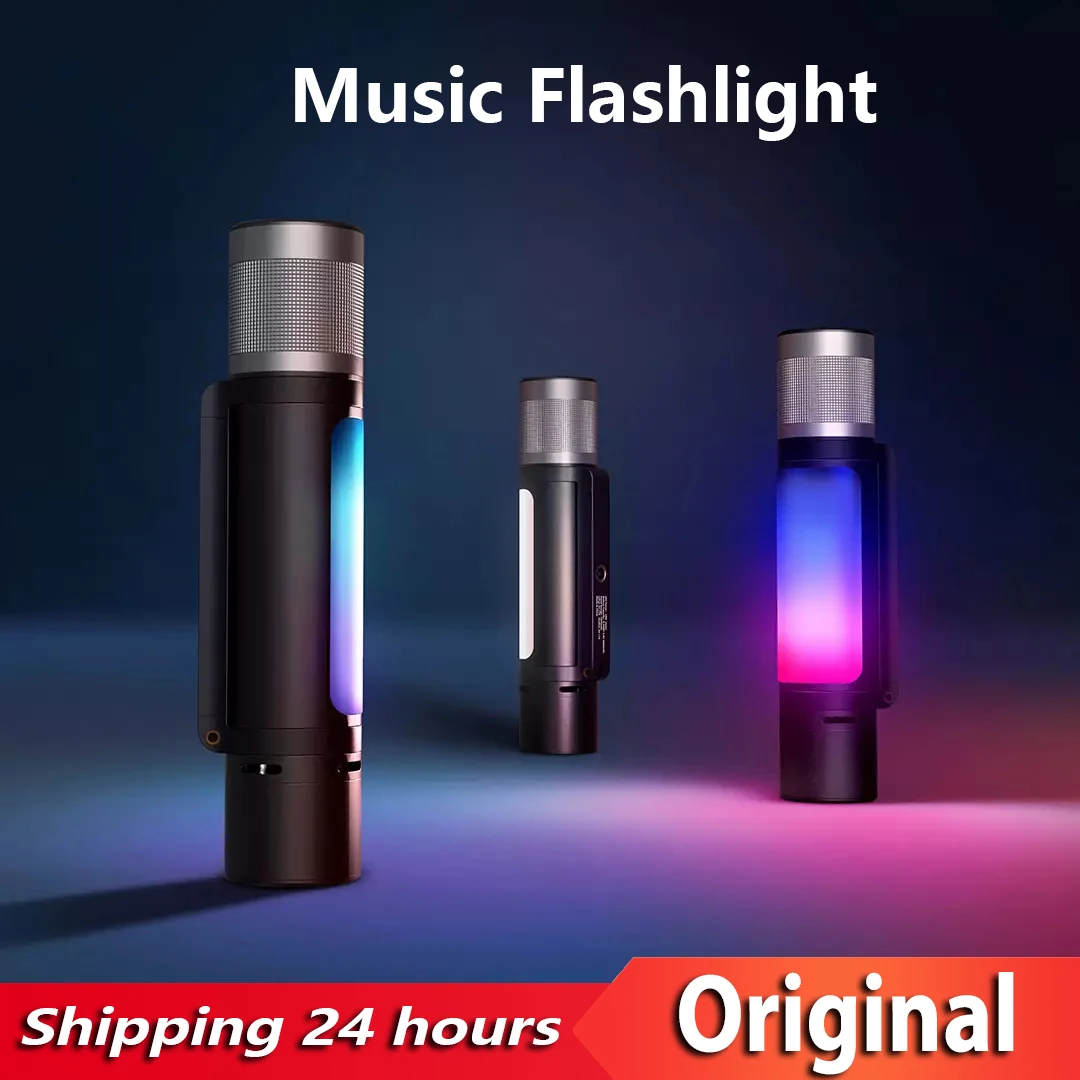 

Уличный светодиодный музыкальный фонарик Xiaomi YOUPIN NexTool, 12 в 1, Портативный беспроводной Bluetooth динамик, окружающий свет, зуммируемый ночник