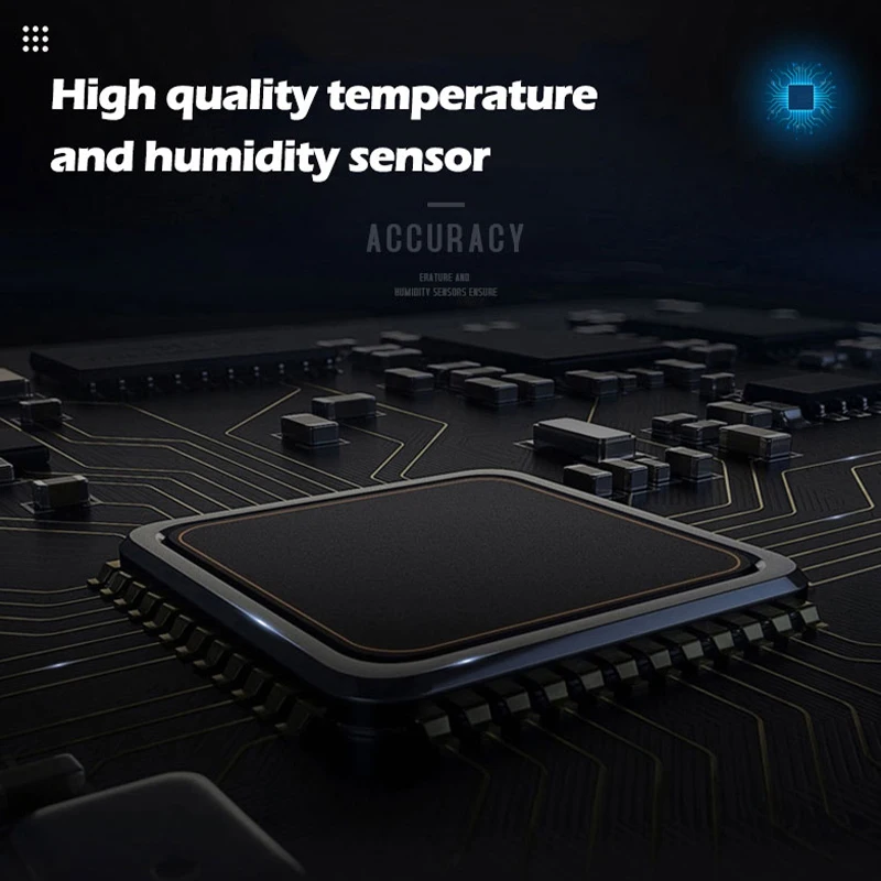 Цифровой термометр и гигрометр WENMEICE внутренний измеритель влажности датчик