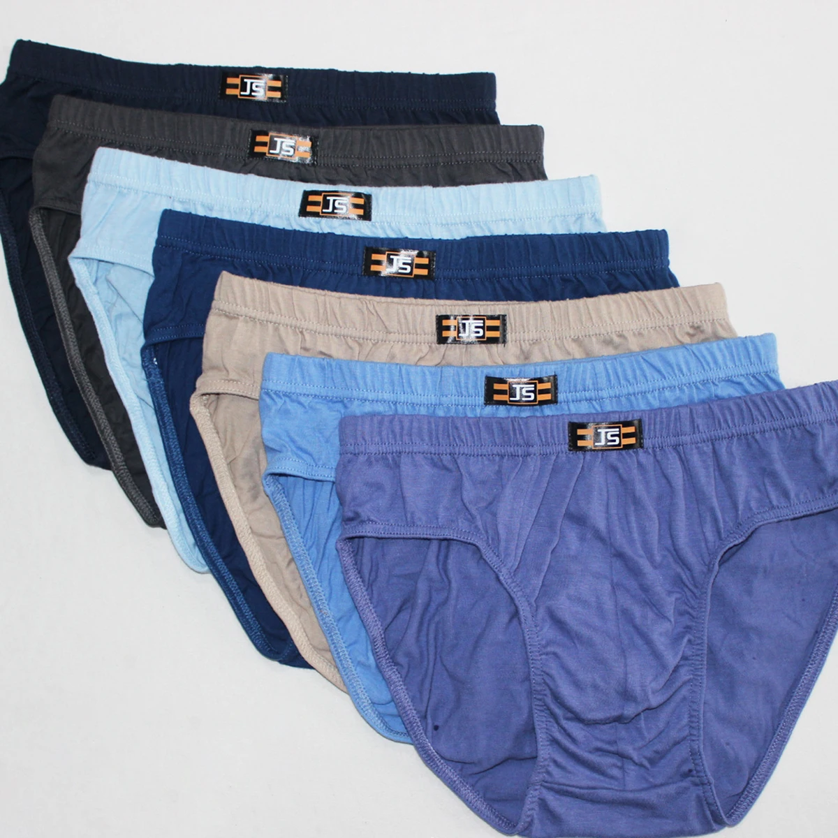 

10pcs/Pack 100% Cotton Men Birefs Mid Waist Triangle Comfortable Underwear Men Breathable Shorts Men Briefs