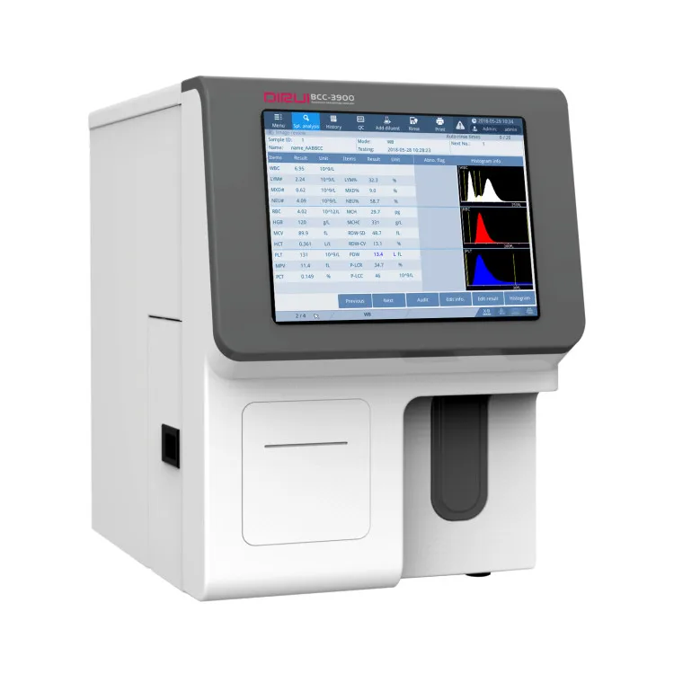 

CE Certificated DIRUI Hematology Analyzer 3 Parts