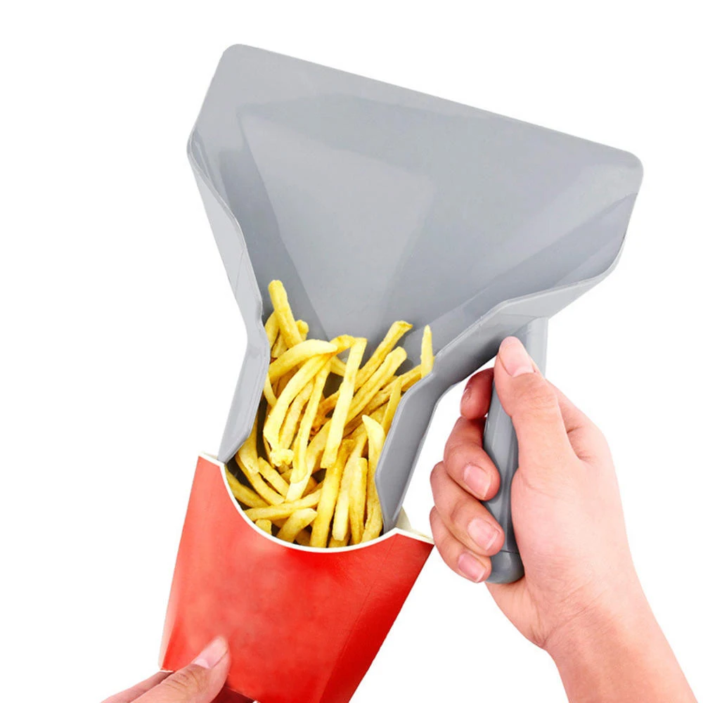 Лопата из пищевого пластика картофель-фри с ручкой |