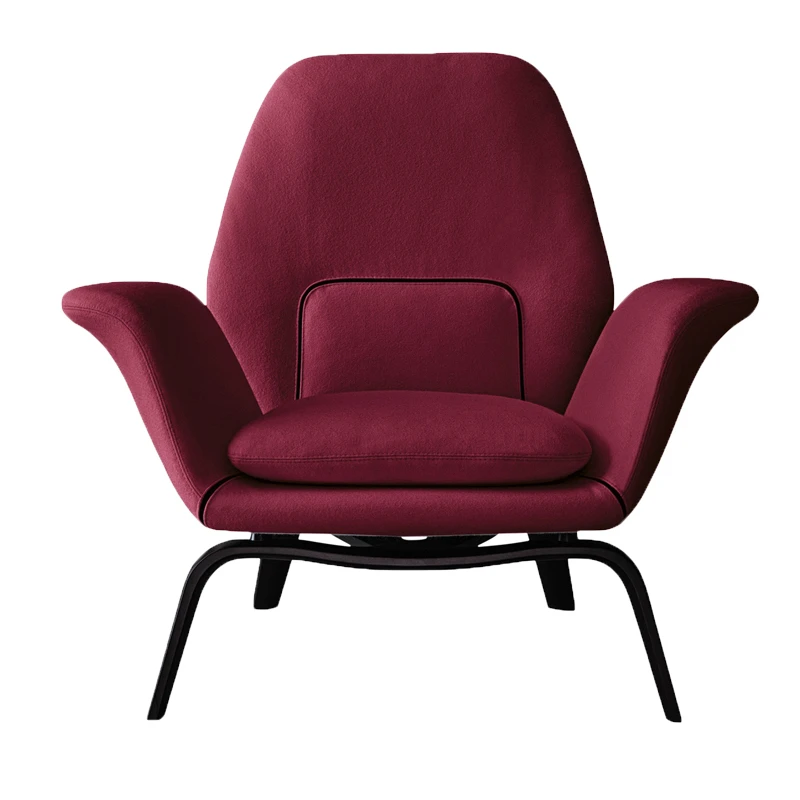 

Индивидуальный скандинавский минималистичный роскошный сетчатый дизайнерский одноместный диван-стул в итальянском стиле удобный ленивый