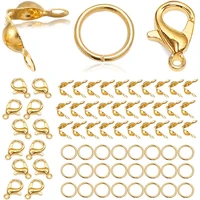450pcslot lobster clasps jewelry clasp connectors jump ring kits for diy bracelet necklace chain jewelry making accessories