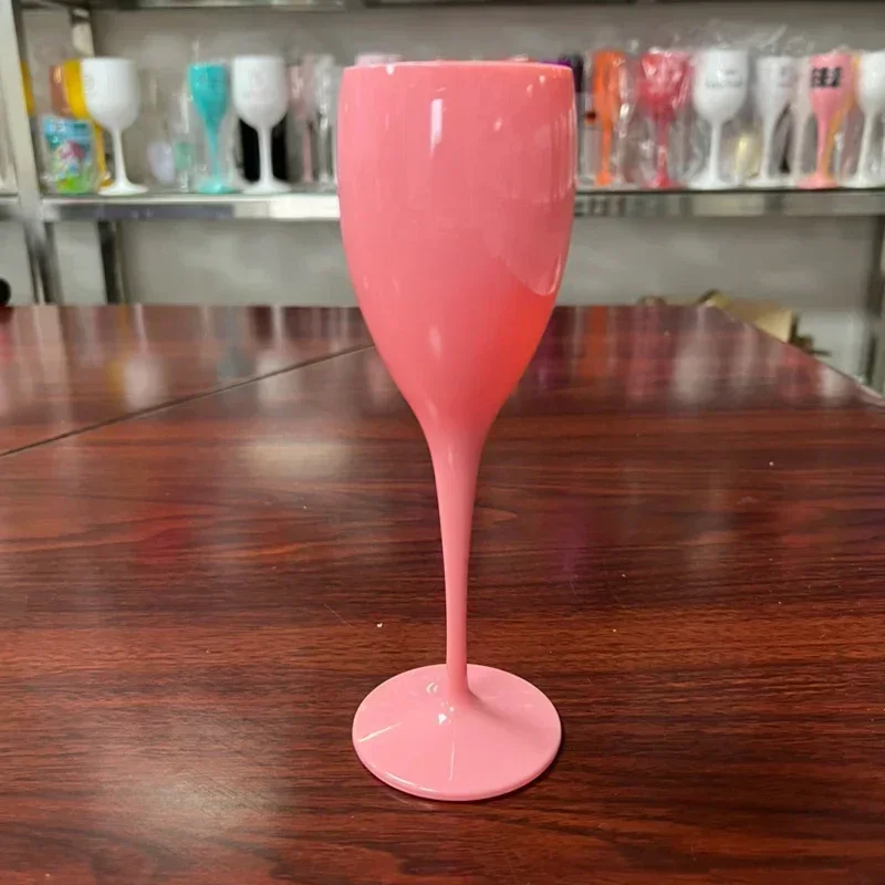 

Белые акриловые бокалы для вина 175 мл