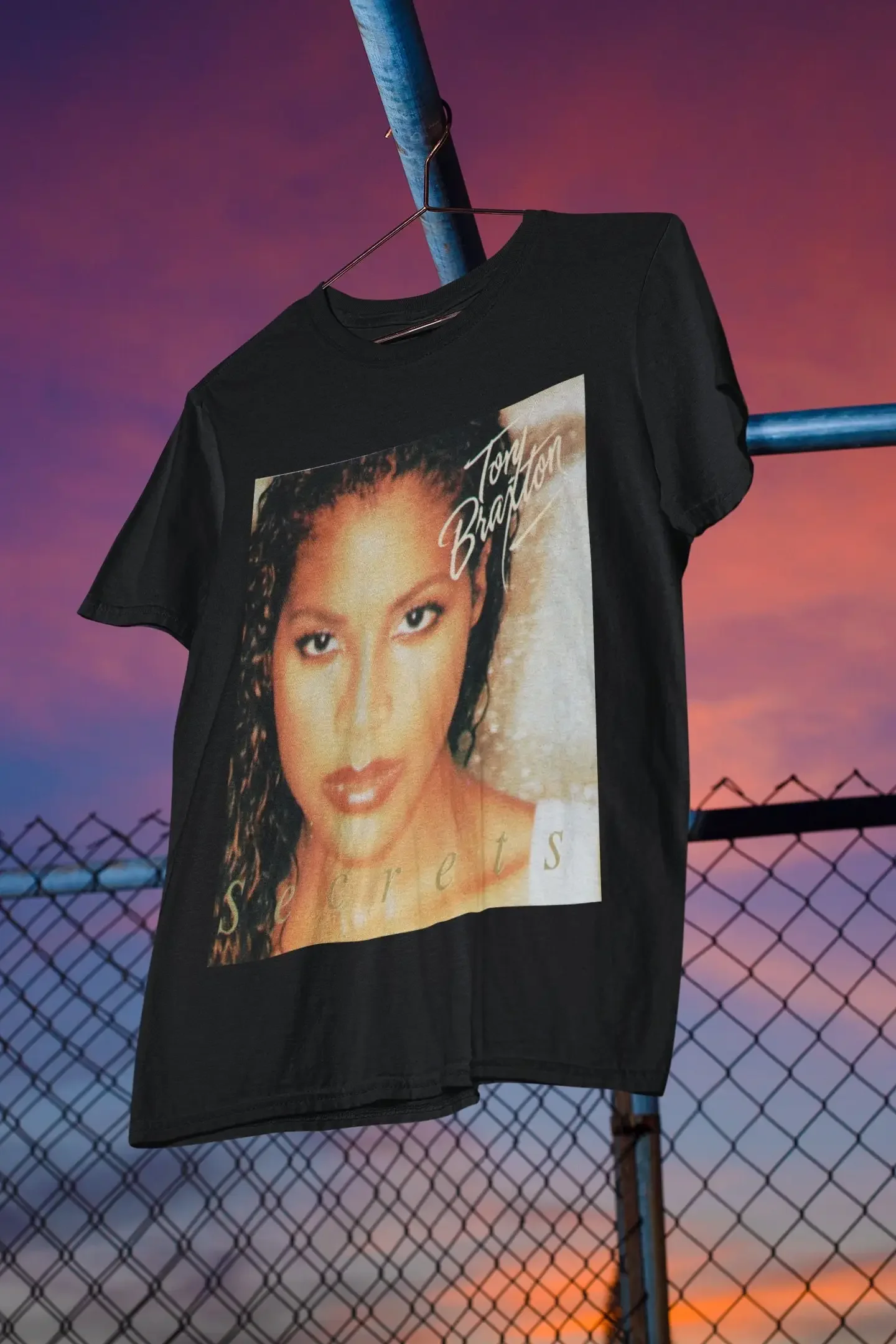 Тяжелая хлопковая Футболка Toni Braxton