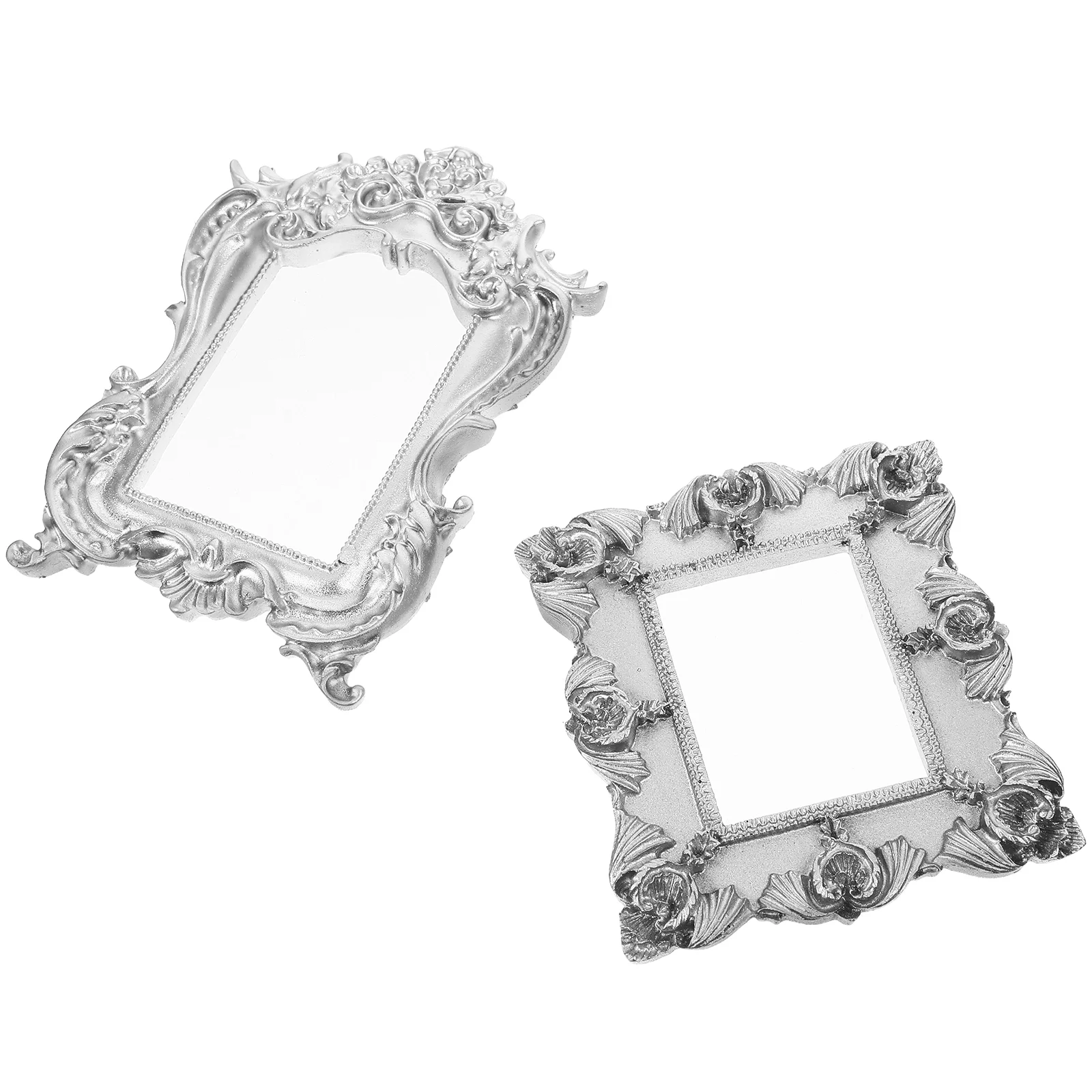 

Frame Picture Photo Frames Mini Resin Display Vintage Oval Jewelry Gold Hanging Heart Wall Photography Style Retro Tiny Bulk