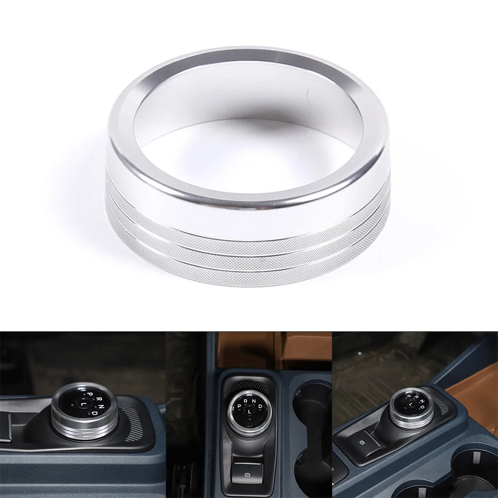 

Trim Ring Ignition Button 1pcs/set Maverick 2022-2023 Alloy Trim Cover Center Console Cover Trim Ring Gear Shift Knob