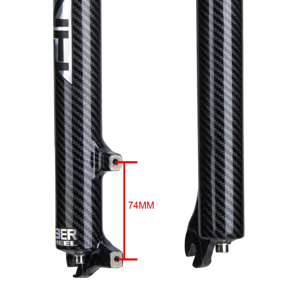 Вилка BOLANY для пневматической подвески Велосипедная вилка с узором из углерода 27