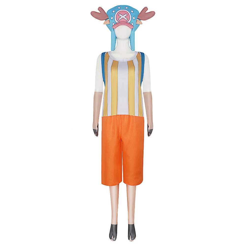 Костюм для косплея Тони Чоппер аниме ролевая униформа Хэллоуина карнавала