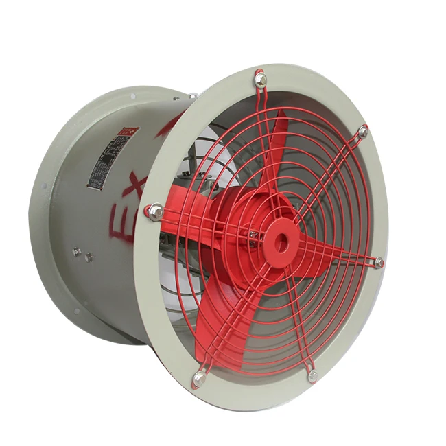 Взрывозащищенные осевые вентиляторы Bt35 большого объема индивидуальные цветные