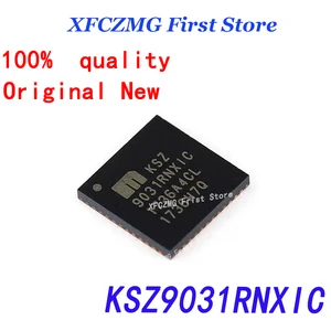 XFCZMG 100% original quality 5PCS/LOT KSZ9031RNXIC 9031RNXIC IC TRANSCEIVER FULL 4/4 48QFN
