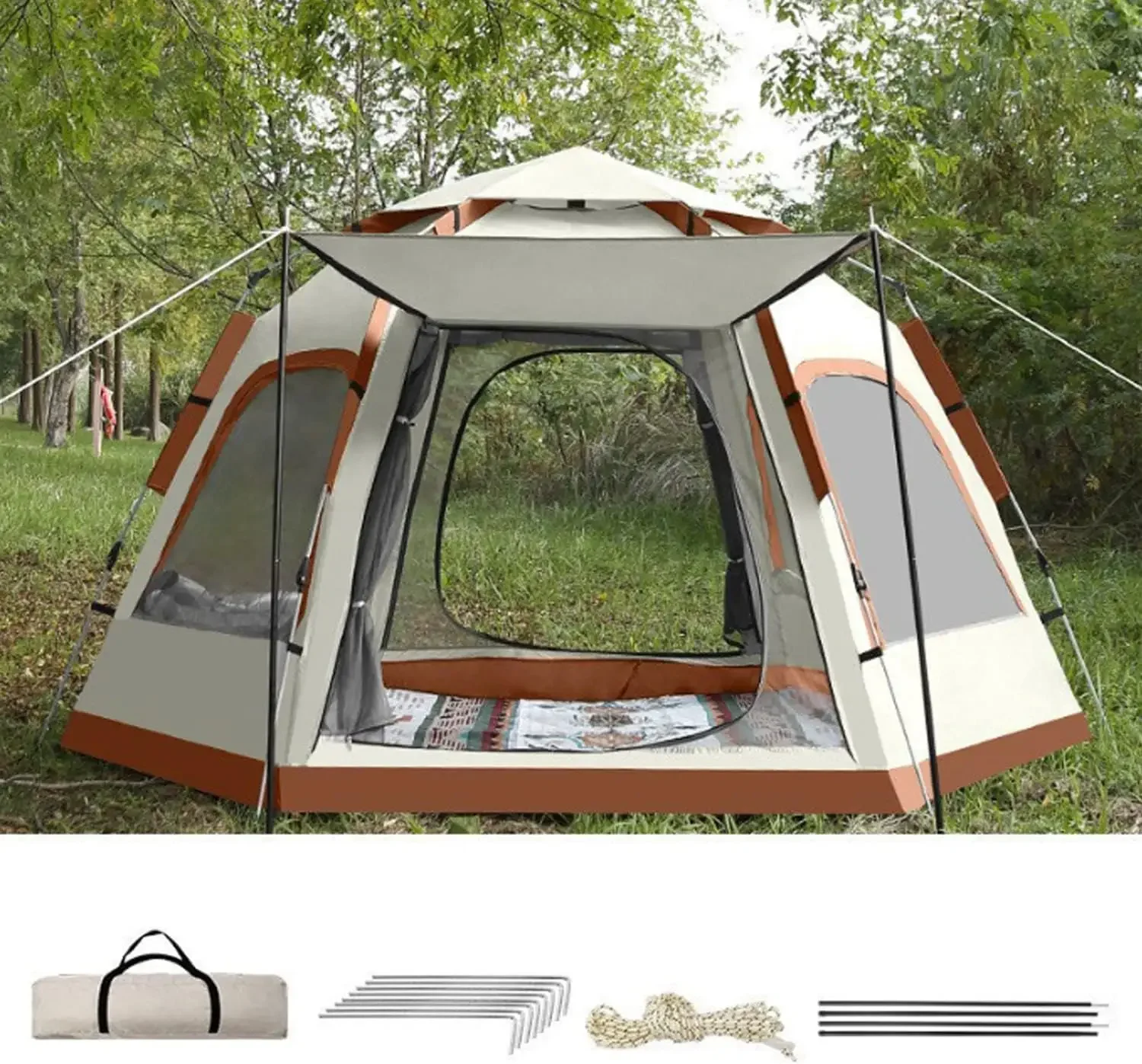 Двухслойные квадратные всплывающие палатки с принтом на заказ для открытом