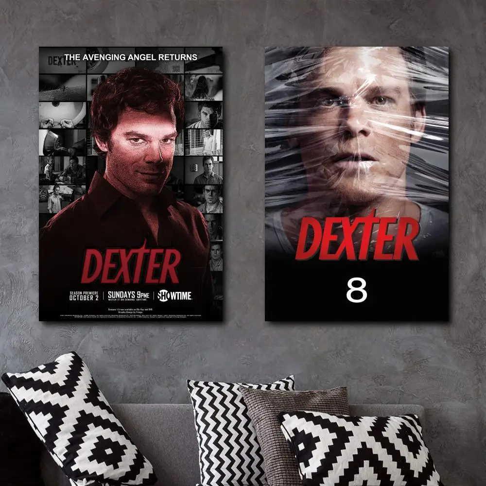 

Dexter Hospital Badge TV Show Premium Merchandise Canvas Poster and Wall Art Picture Print Modern Family bedroom Decor Posters