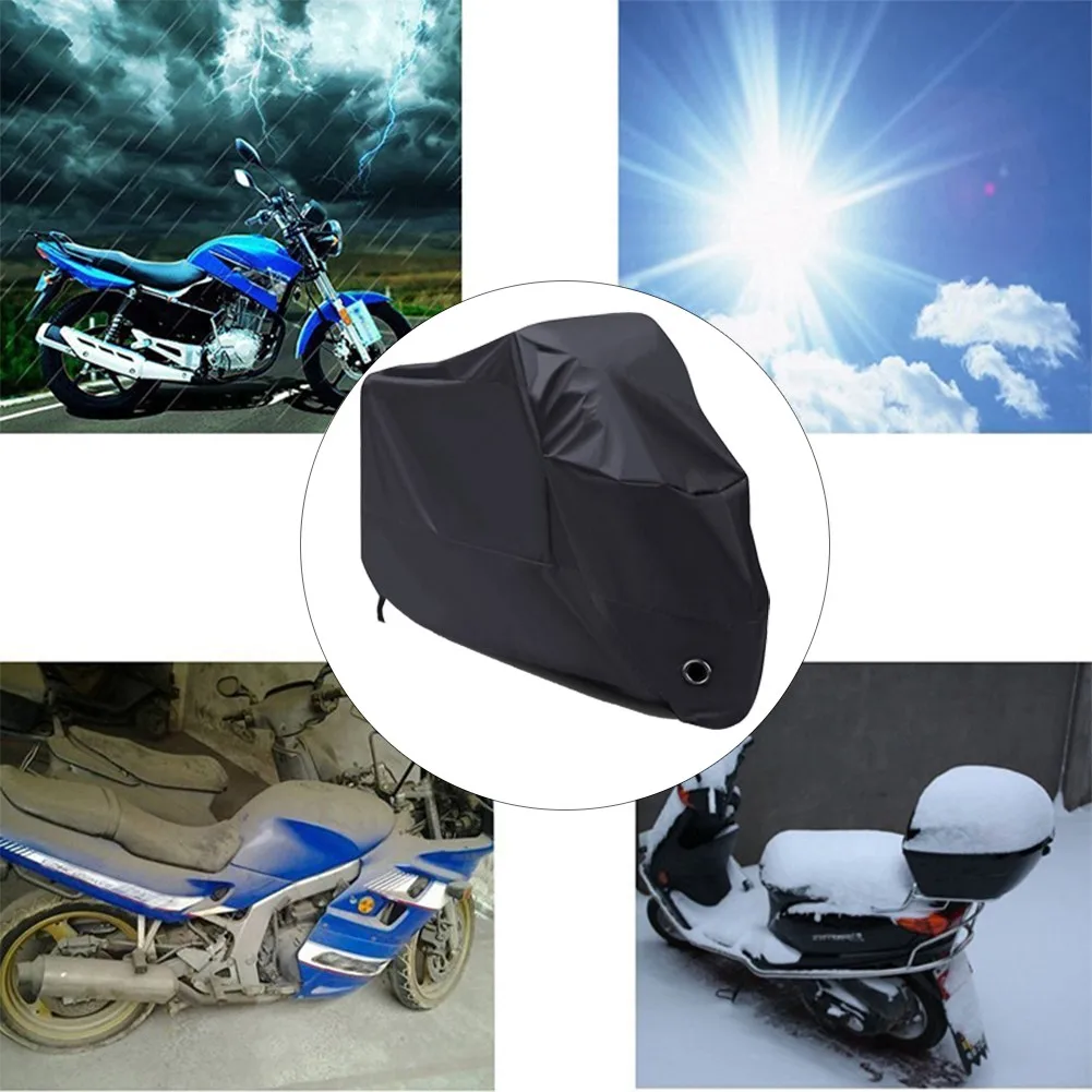 

Motorcycle Cover Accessories 245*105*125cm Package Rain Dust Waterproof Cover Fit For Motorcycle Protector Durable Equippments