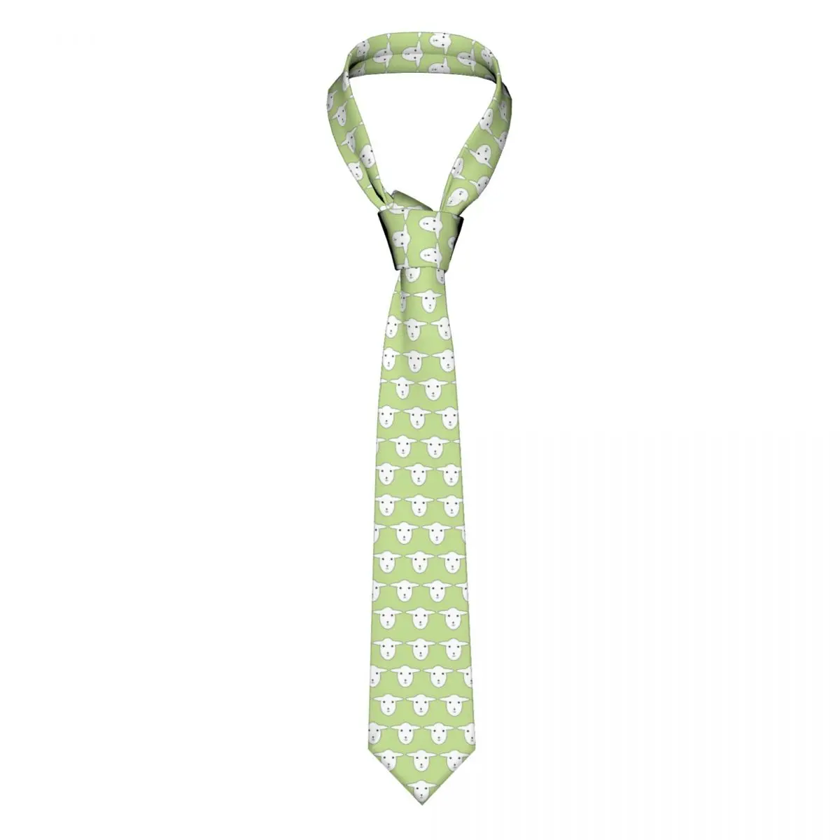 

Sheep Cartoon Men Women Necktie Casual Polyester 8 cm Wide Animal Cute Neck Tie for Mens Accessories Cravat Office