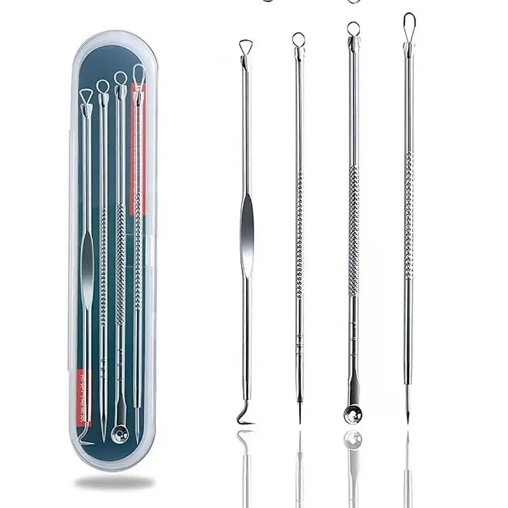 Иглы для удаления черных точек из нержавеющей стали розовое золото средство от