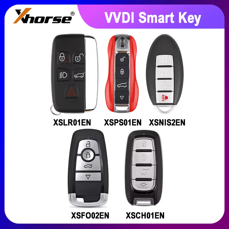 Фото Универсальный смарт-ключ Xhorse VVDI XM38 XSCH01EN XSLR01EN XSPS01EN XSFO02EN XSNIS2EN №1
