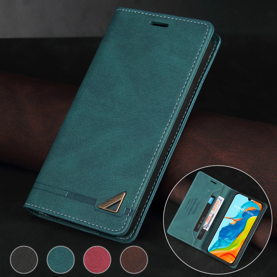 

Wallet Leather Case For Huawei P40 Lite E P30 P20 Lite P Smart Z 2019 2021 Y5P Y6P Y7P Honor X8 50 Lite 30i Phone Protect Cover