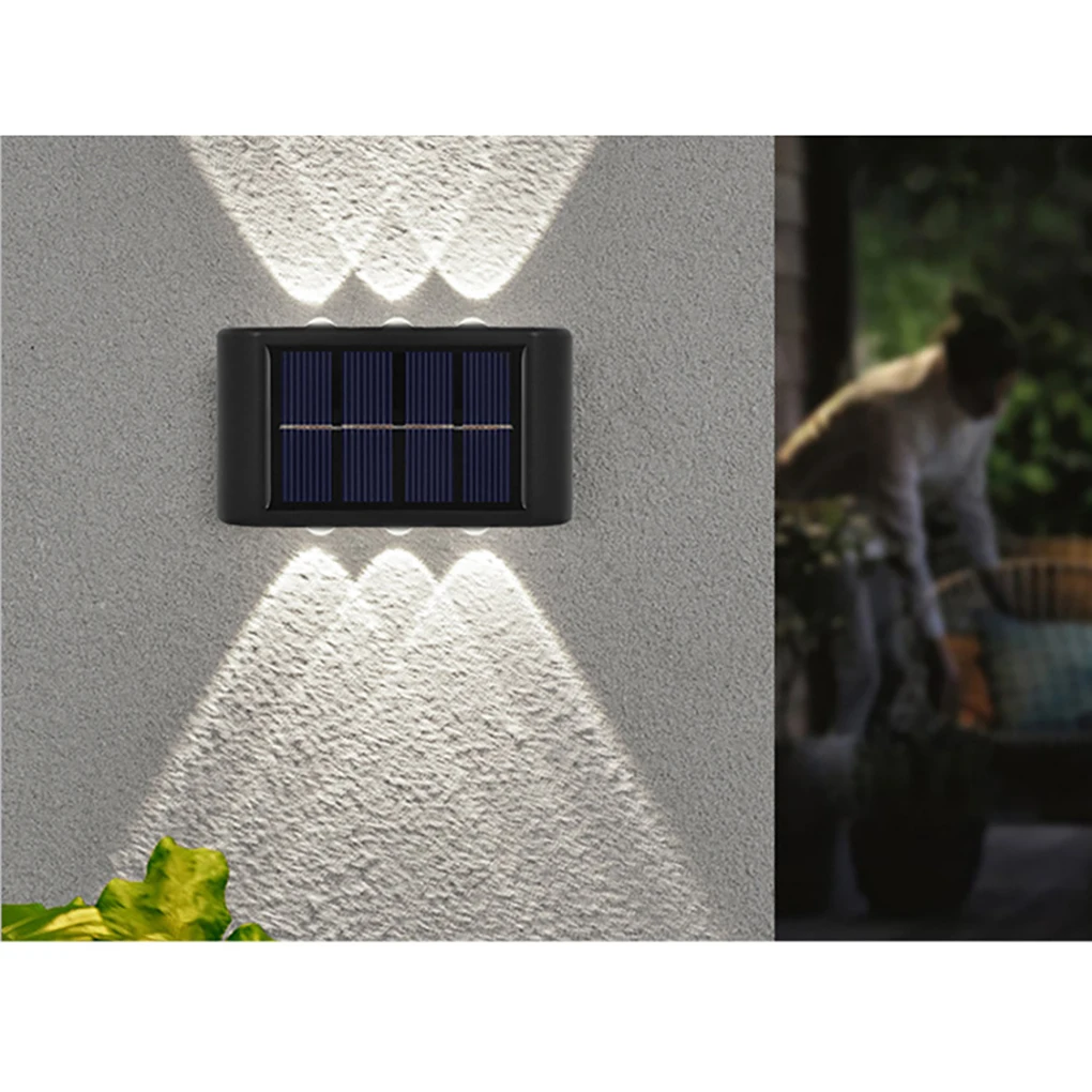 

2 шт., портативная водонепроницаемая лампа на солнечной батарее