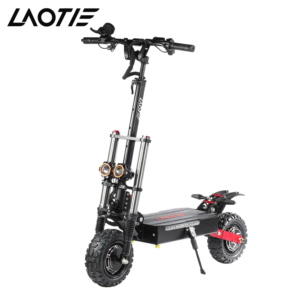 

EU in Stock LAOTIE Ti30 Landbreaker 11in 5600W Dual Motor Foldable Adults Electric Scooter 85km/h Speed Off Road Tire Scooters