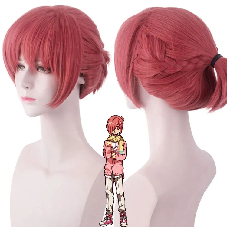 

Jibaku Shounen Toilet-bound Hanako kun Mitsuba Ponytail Short Wig Cosplay Costume Heat Resistant Synthetic Hair Men Women Wigs