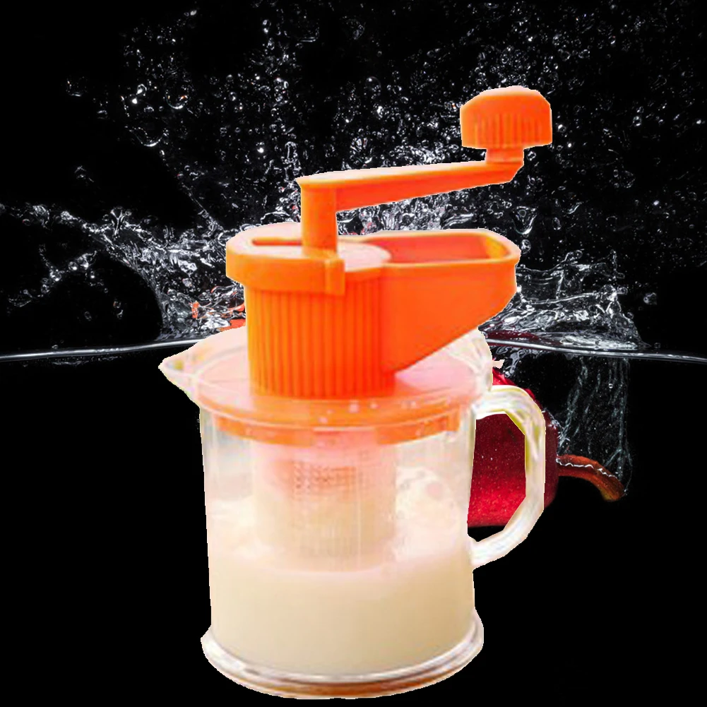 

Mini Kitchen Vegetable Home Tools Multifunction Accessories Extractor Transparent Fruit Portable Juicer Manual Soybean Milk