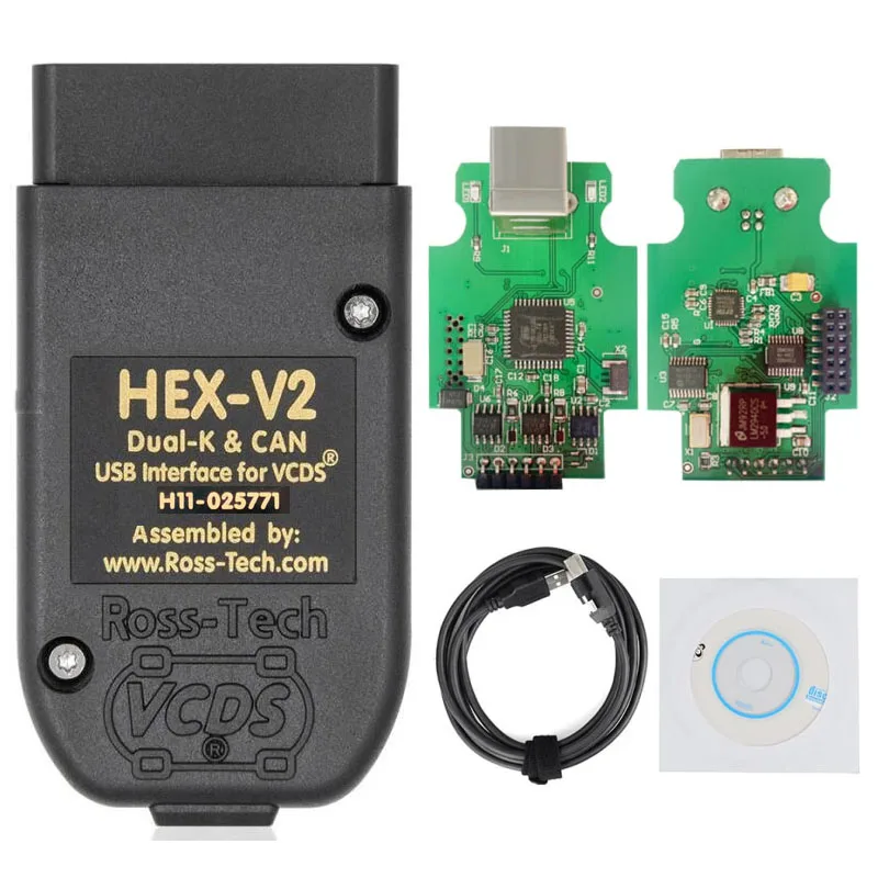 WESHEU VCDS Vag Com 2022 Hex Can USB диагностический инструмент VAGCOM 21 9 Французский Итальянский