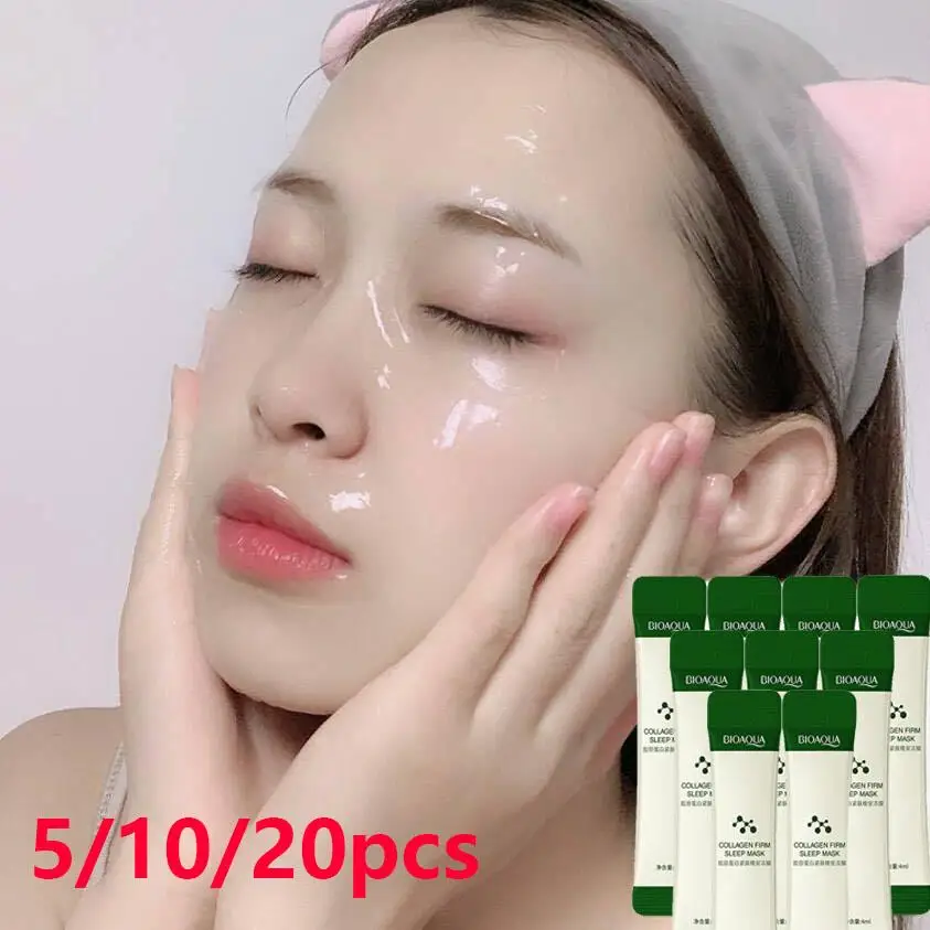 

Collagen Firming Mask Tightening Mask Skincare Jelly Lazy Mask Moisturizing Gel Hydrating Serum Shrink Pores