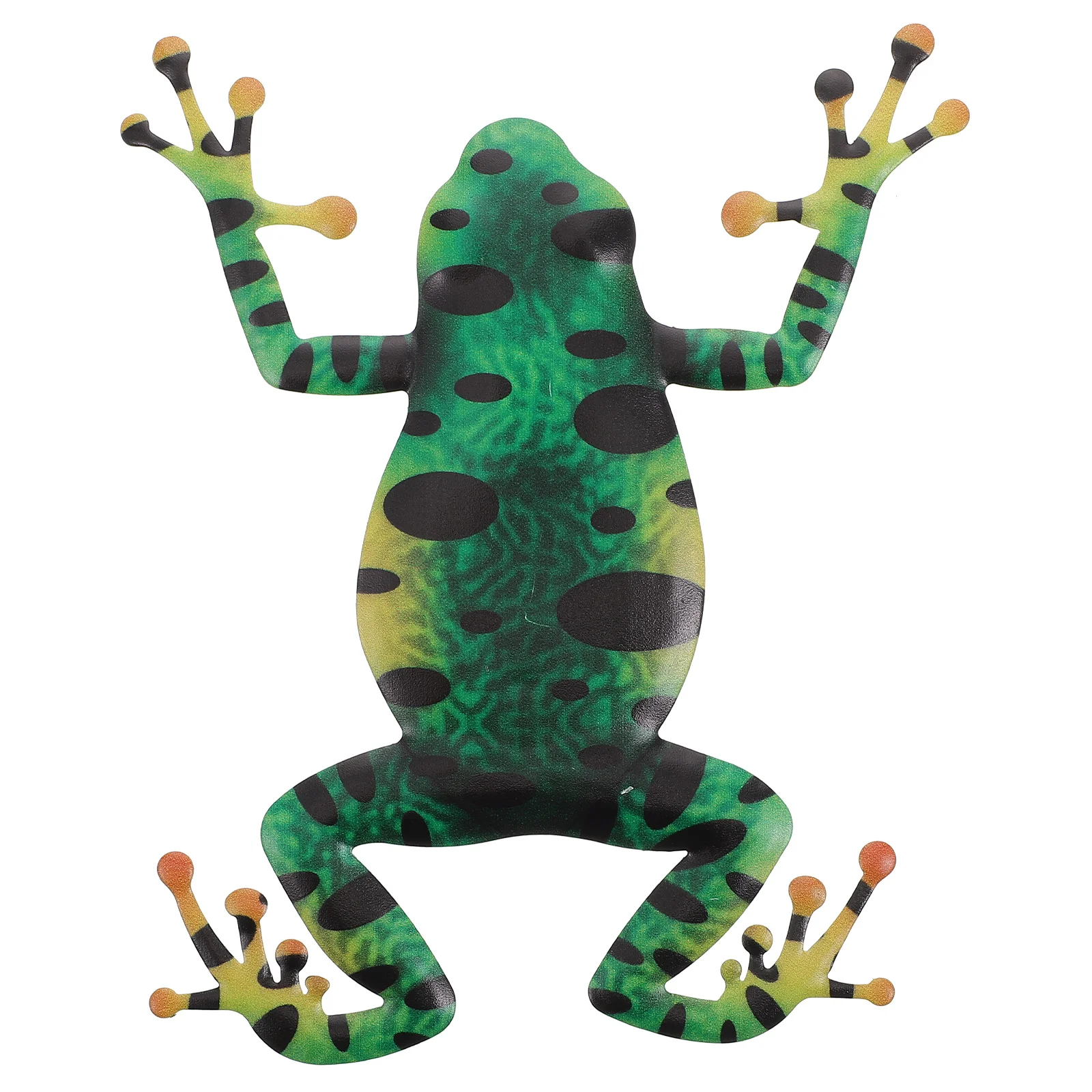 Винтажный домашний декор садовый забор статуя кованая железная лягушка