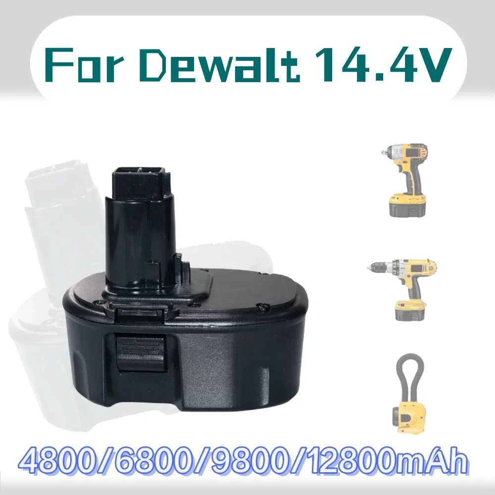 Никель-металлогидридный аккумулятор 4800/6800/9800/12800 мАч для Dewalt 14 4 В XRP DC9091 DC9094 DW9091