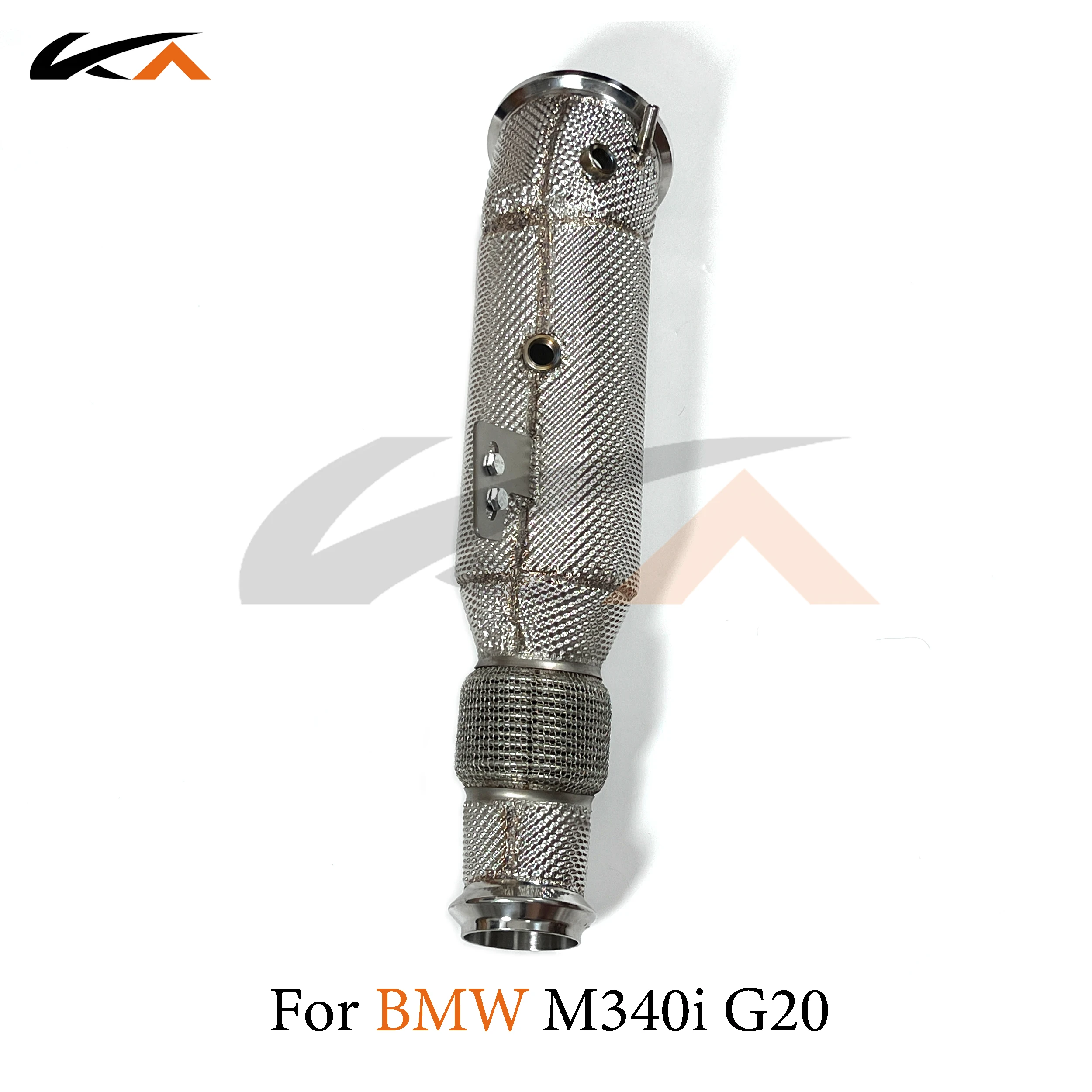 KA тюнинг выхлопной трубы даунпайпа из нержавеющей стали для BMW M340i G20 B58 3 0T