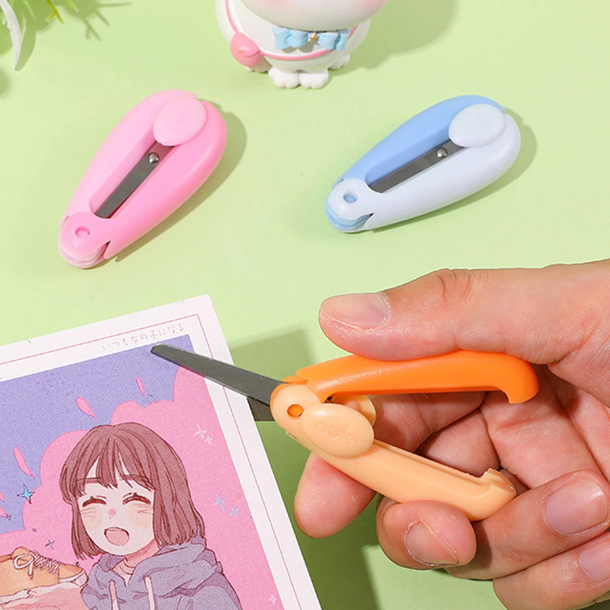 1 шт. мини-ножницы для студентов портативные лезвия из нержавеющей стали резки
