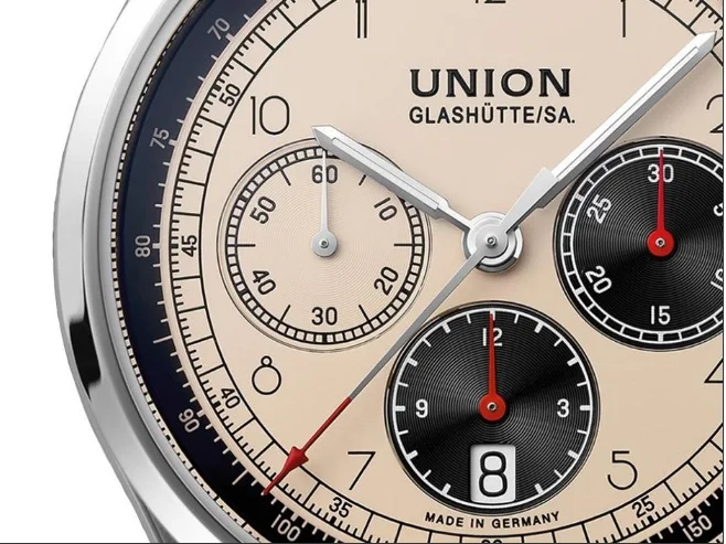 Часы наручные UNION GLASHUTTESA мужские спортивные водонепроницаемые с бесплатной