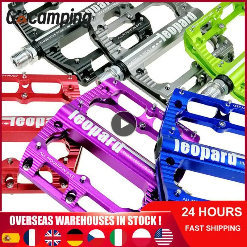 

Road Bike Pedals Aluminium Alloy Ultralight MTB Pedals Bicycle Flat Pedals MTB Bearing Anti-skid Foot Pedal Bike Parts