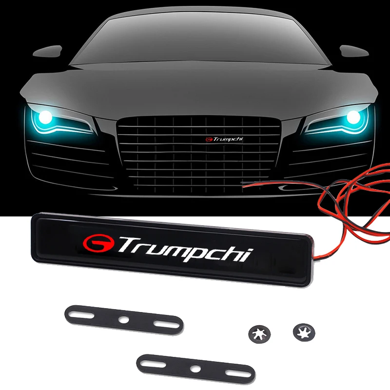 

Автомобильная передняя решетка светодиодсветильник эмблема свет значок внешний для Trumpchi GE3 GS5 GS3 GS8 GA4 M6 GS4 GA6 GA5 GAC M8 GS7 GA3 GA8 аксессуары