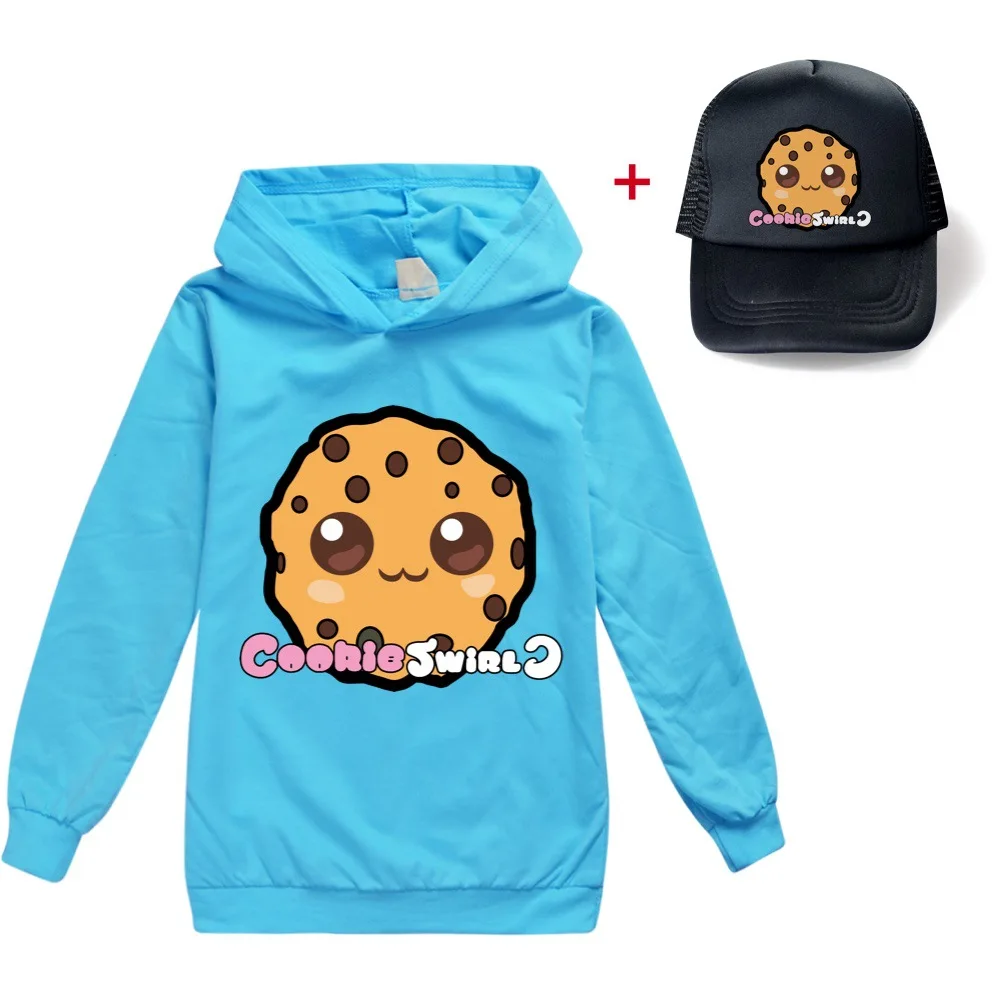 Детская хлопковая толстовка с капюшоном длинным рукавом