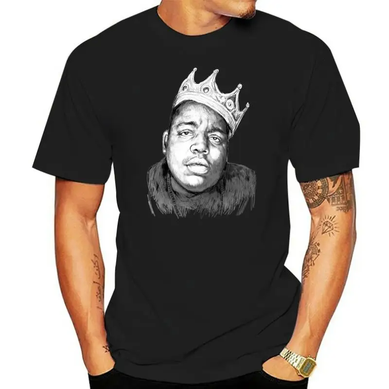 

Newest 2022 T Shirt Men Biggie Smalls Rap T-Shirt, Notorious Big Tee, Men's All Sizes