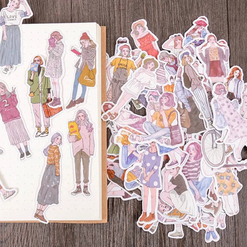 

100/171 шт. совершенно новый стиль Kawaii Sen DIY-series альбом для девочек стикеров Декоративные наклейки для блокнота дневника ранта DIY игрушки