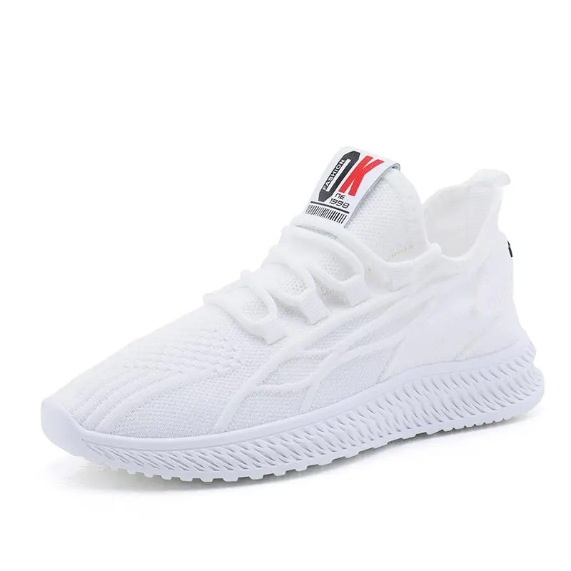 

Легкие женские кроссовки, Вулканизированная вязка, детская спортивная обувь, удобная вязаная спортивная обувь для бега, тенниса