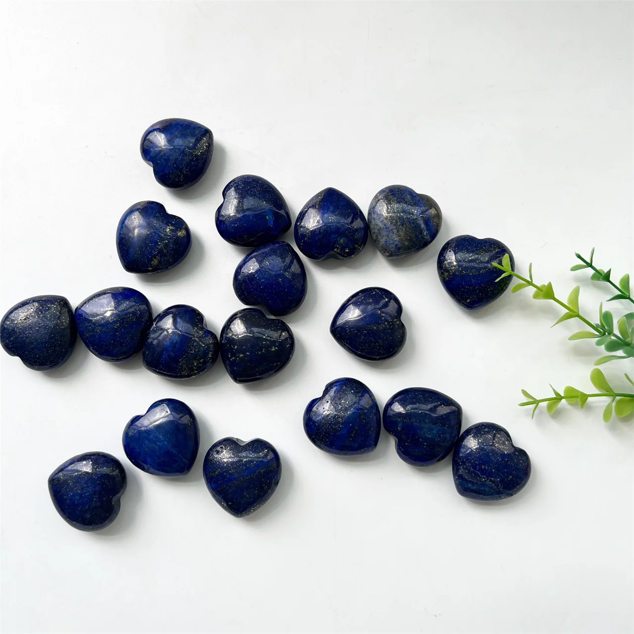 7 шт. кристаллы кварца и резной Лазурит 30 мм |