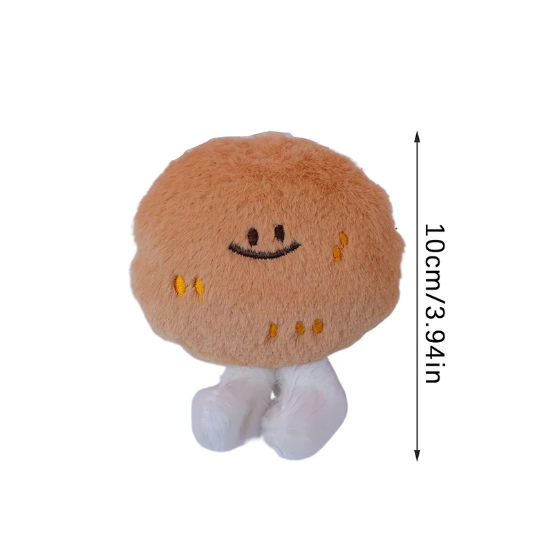 Милый забавный плюшевый брелок для ключей в виде маленького картофеля подвеска