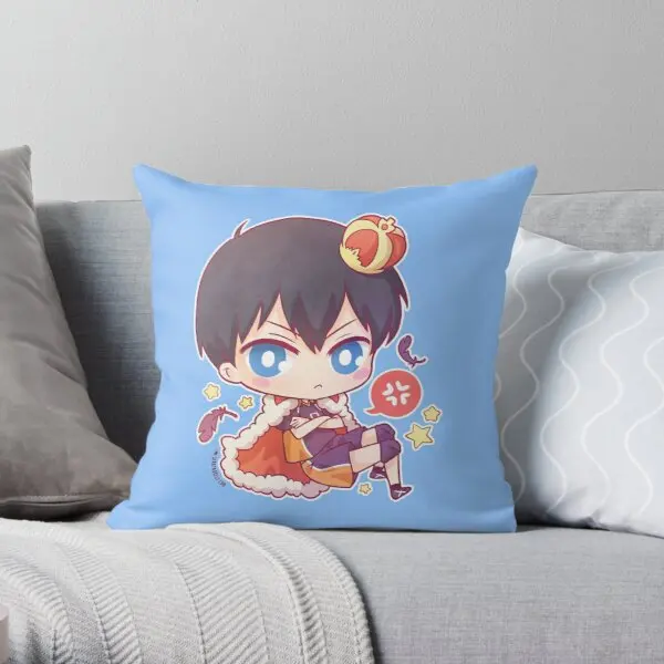 

Tobio Kageyama Printing Throw Pillow Cover Decor Square Sofa Home Fashion Fashion Car Bed Bedroom Hotel Pillows not include