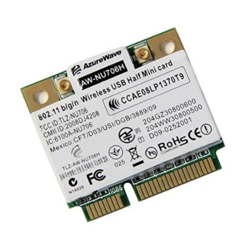 

SSEA сетевая карта для RALINK RT3070L AW-NU706H Half Mini PCI-E беспроводная карта 802,11 B/g/n