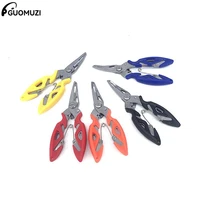 multifunction fishing plier scissor braid line lure cutter hook remover etc fishing tackle tool cutting fish use tongs scissors