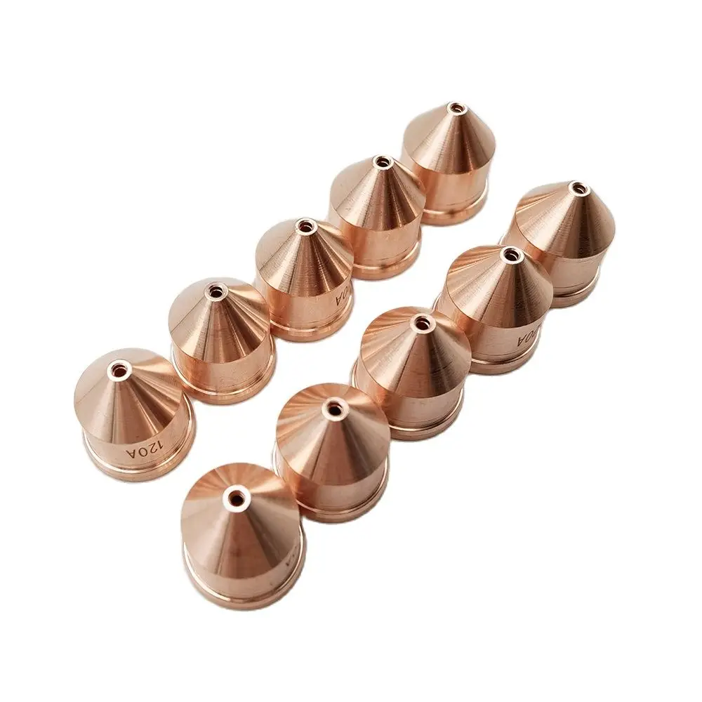 

IVU0789 IVU0791 Nozzle10pcs 40-120A для воздушного охлаждения без HF Плазменные расходные материалы IPX102 IPXM102 ручная подсветка