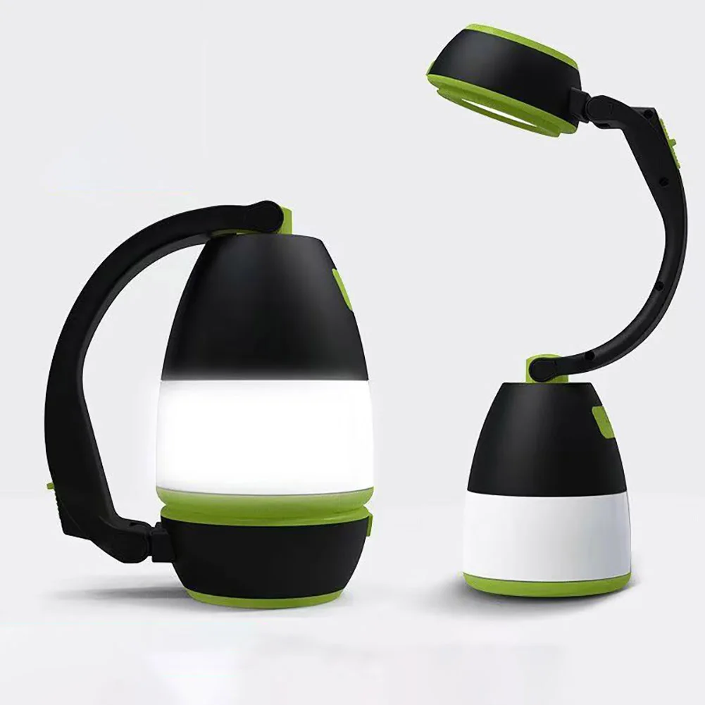 

LED Camping Night Lights Multifunctional 3 in 1 Camping Flashlight USB Charging Camping Desk Light Power Bank for Hiking Fishing