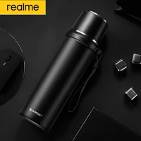 realme double stainless steel vacuum flask outdoor sport thermos mug portable thermal water bottle travel tumbler