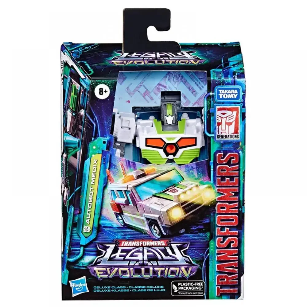 Hasbro Transformers Toys Legacy Evolution Autobot Medix Deluxe Class Фигурка в подарок для мальчиков и девочек