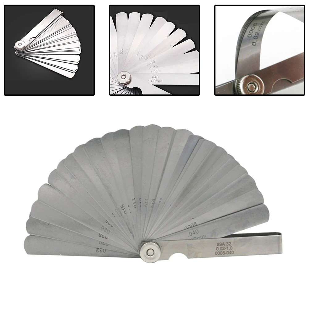 Для измерения зазоров 32-лезвийный щуп Зачистки подшипников трудно досягаемости